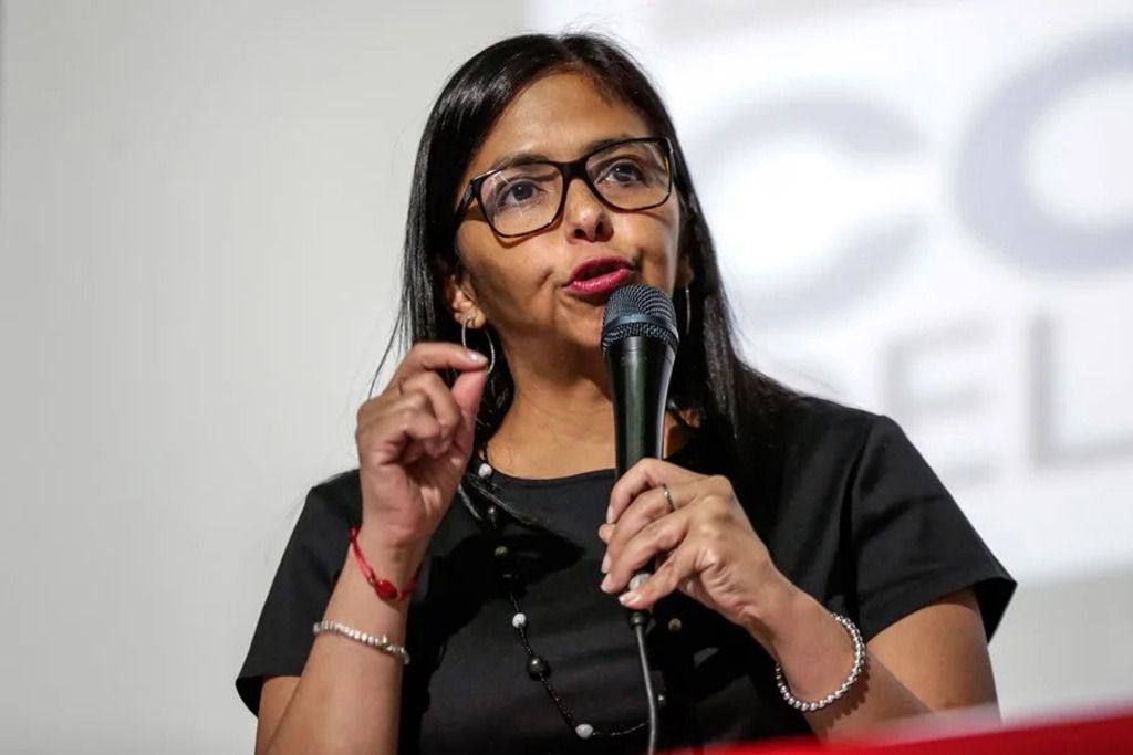 La presidenta encargada de Venezuela, Delcy Rodríguez EFE