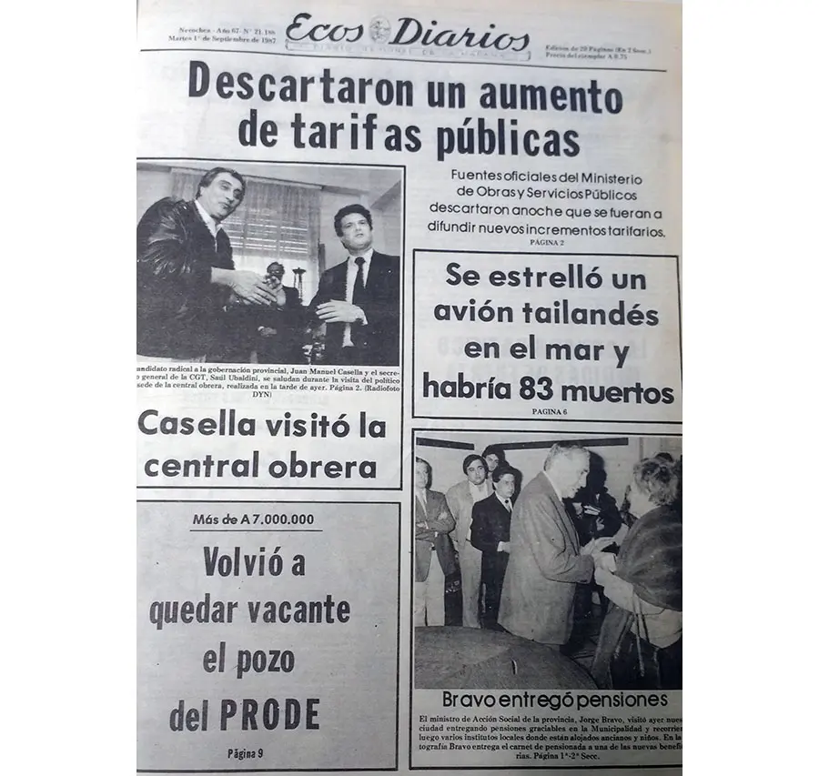 Martes 1 de noviembre de 1988