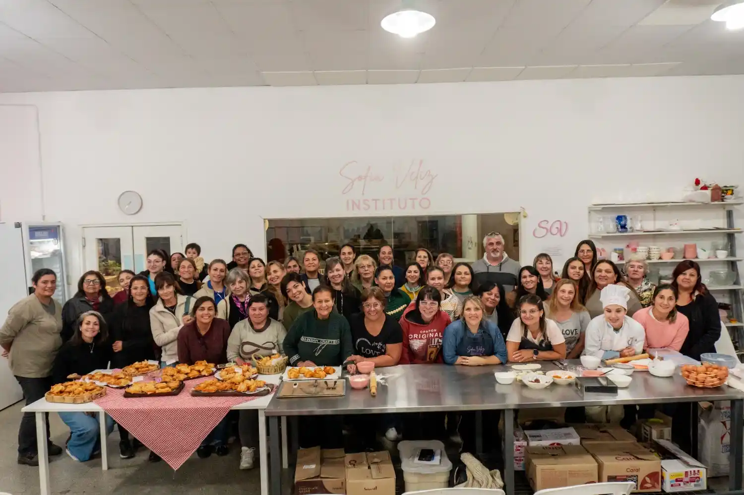 Los participantes del curso.