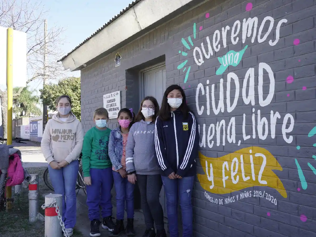 Los niños arroyitenses, consejeros del intendente      