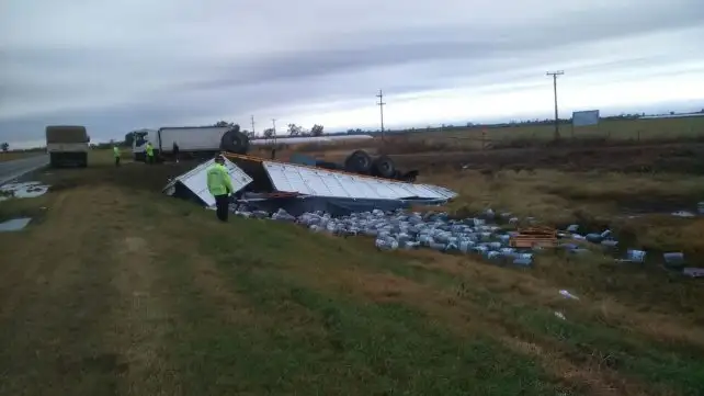 Alarma por un derrame de glifosato en la ruta 34