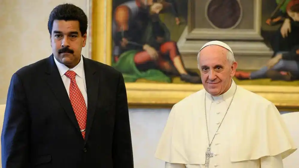 Maduro gestiona una reunión con el papa Francisco