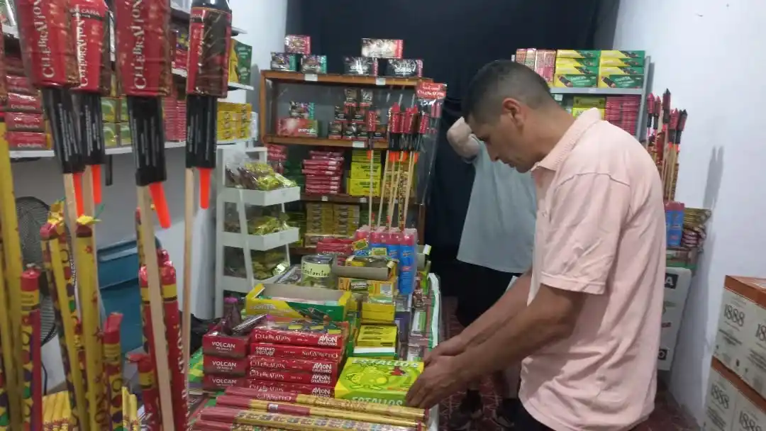 Refuerzan controles y sanciones por la venta y uso de pirotecnia sonora en Nogoyá