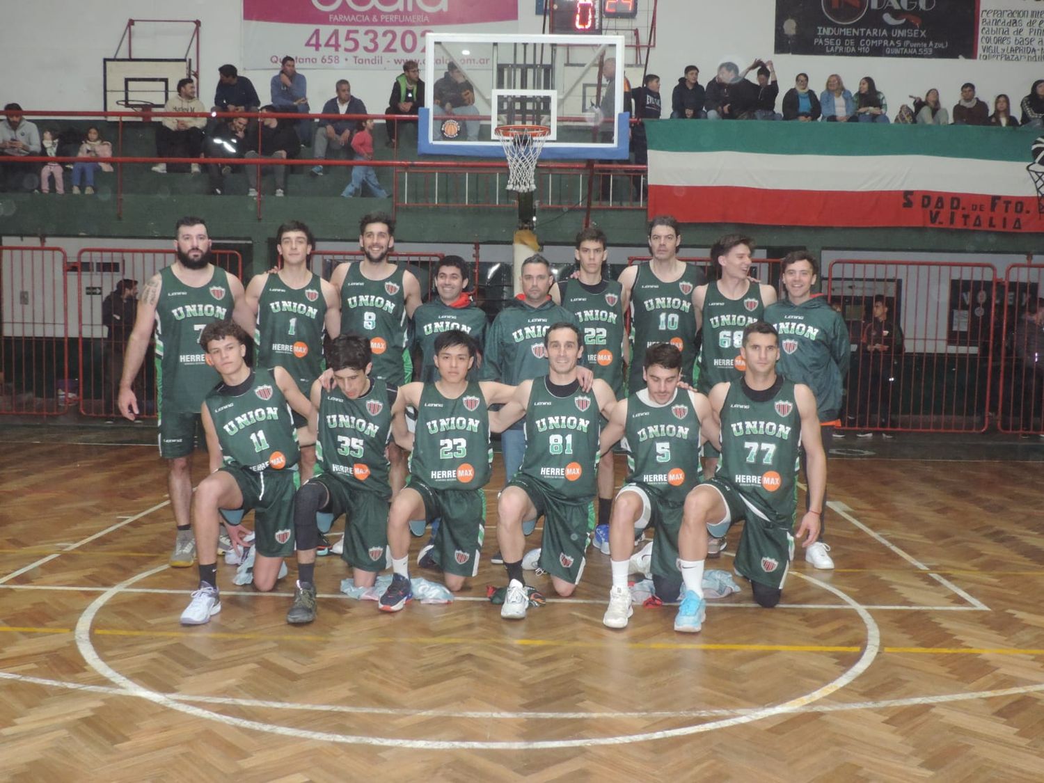 Unión, dueño del clásico tandilense. (Foto gentileza de Anahí Lemma).