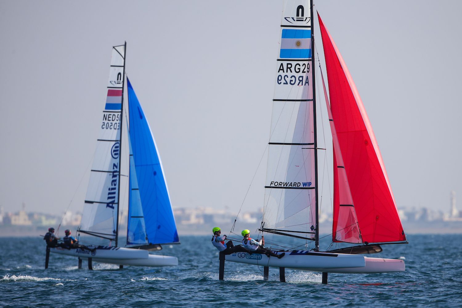 Eugenia Bosco fue séptima en el Mundial de nacra 17 en Omán