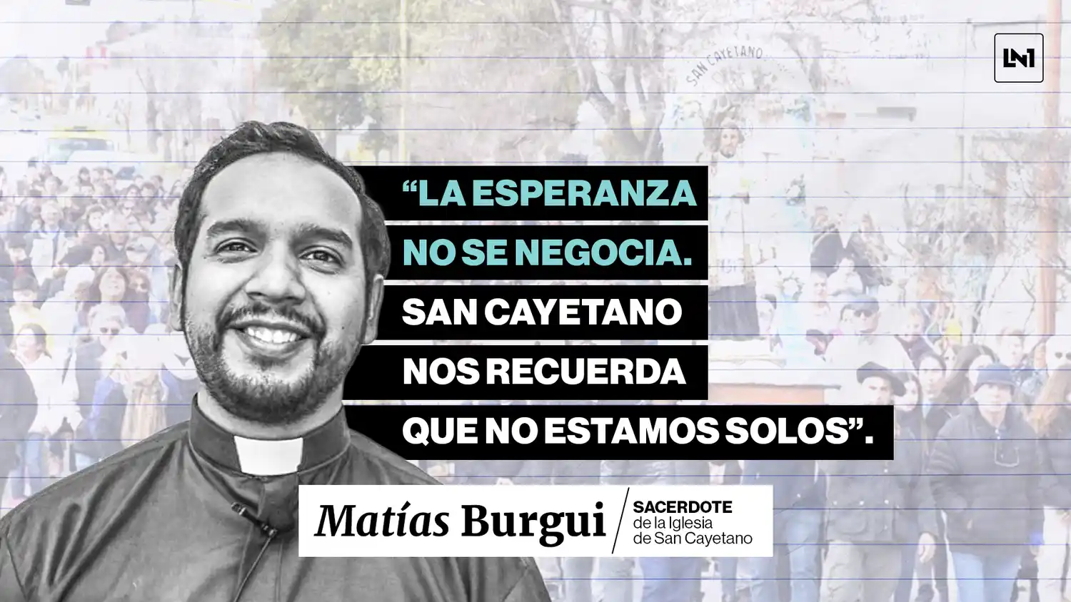 San Cayetano, entre la fe y la esperanza: miles de fieles celebran al patrono del pan y el trabajo en toda la Provincia