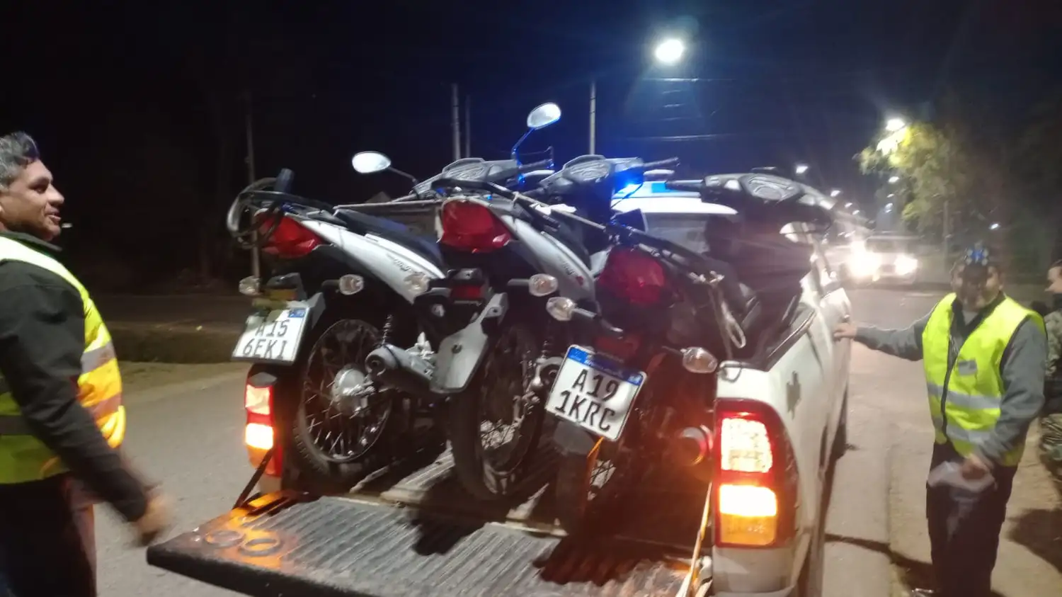 motos secuestradas operativos utoi