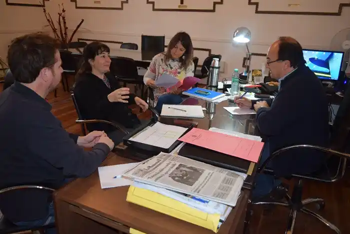 El Intendente Salomón planifica la actividad para el Museo de Saladillo