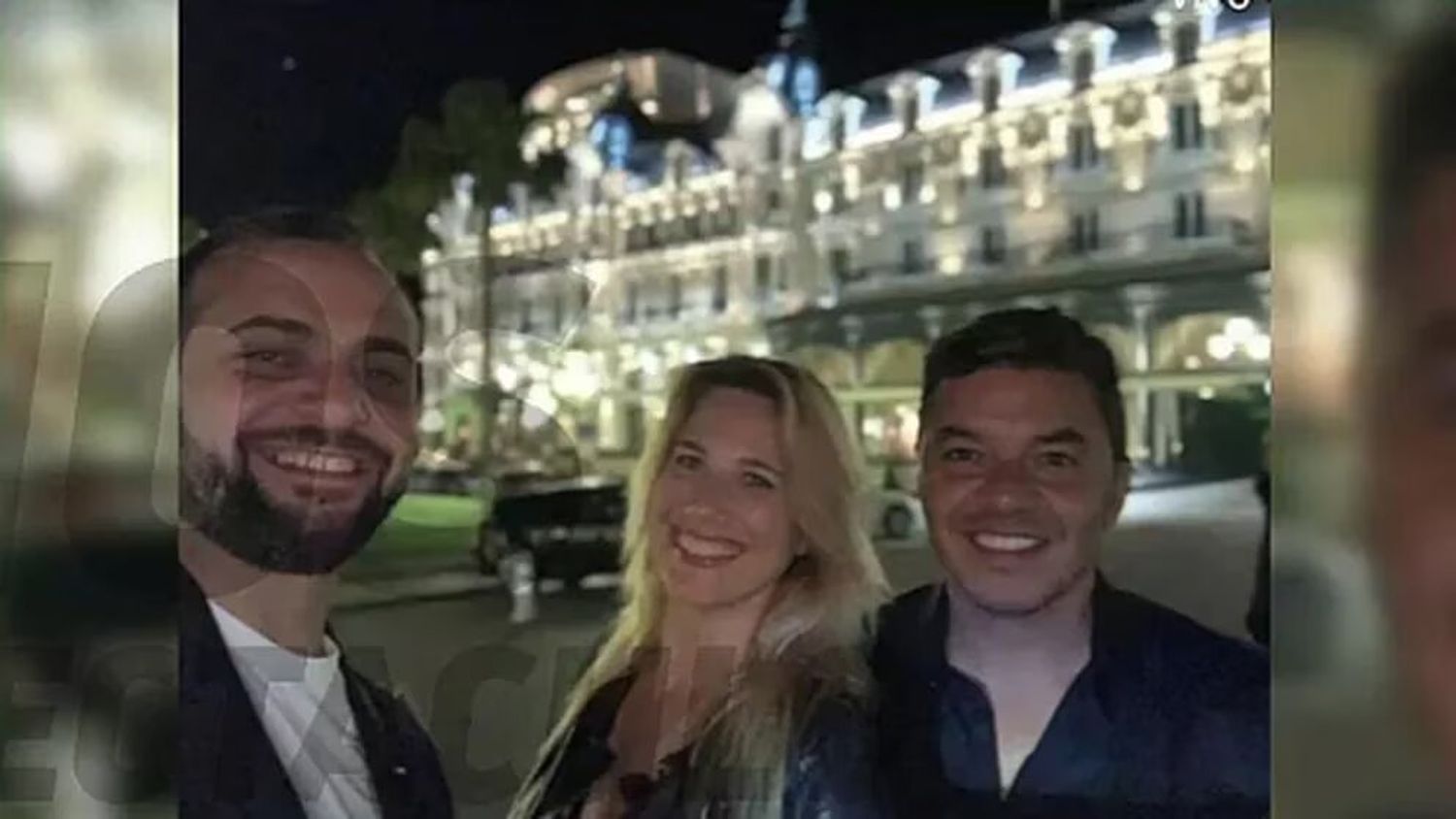 Alina Moine y Marcelo Gallardo, juntos de viaje