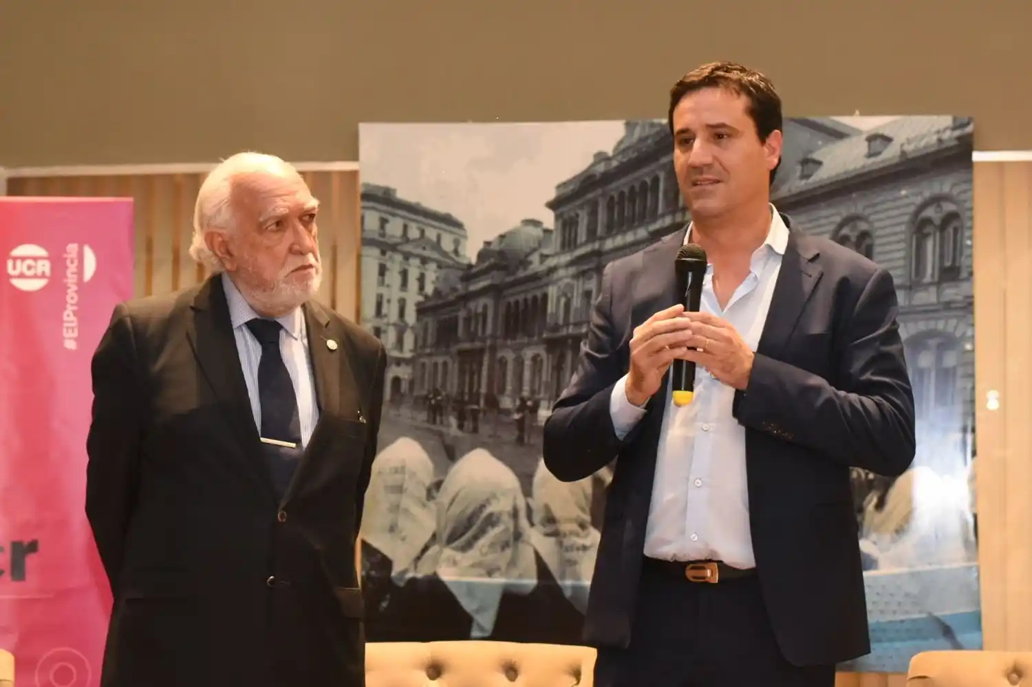 Abad distinguió a Ricardo Gil Laavedra por su labor en el Juicio a las Juntas