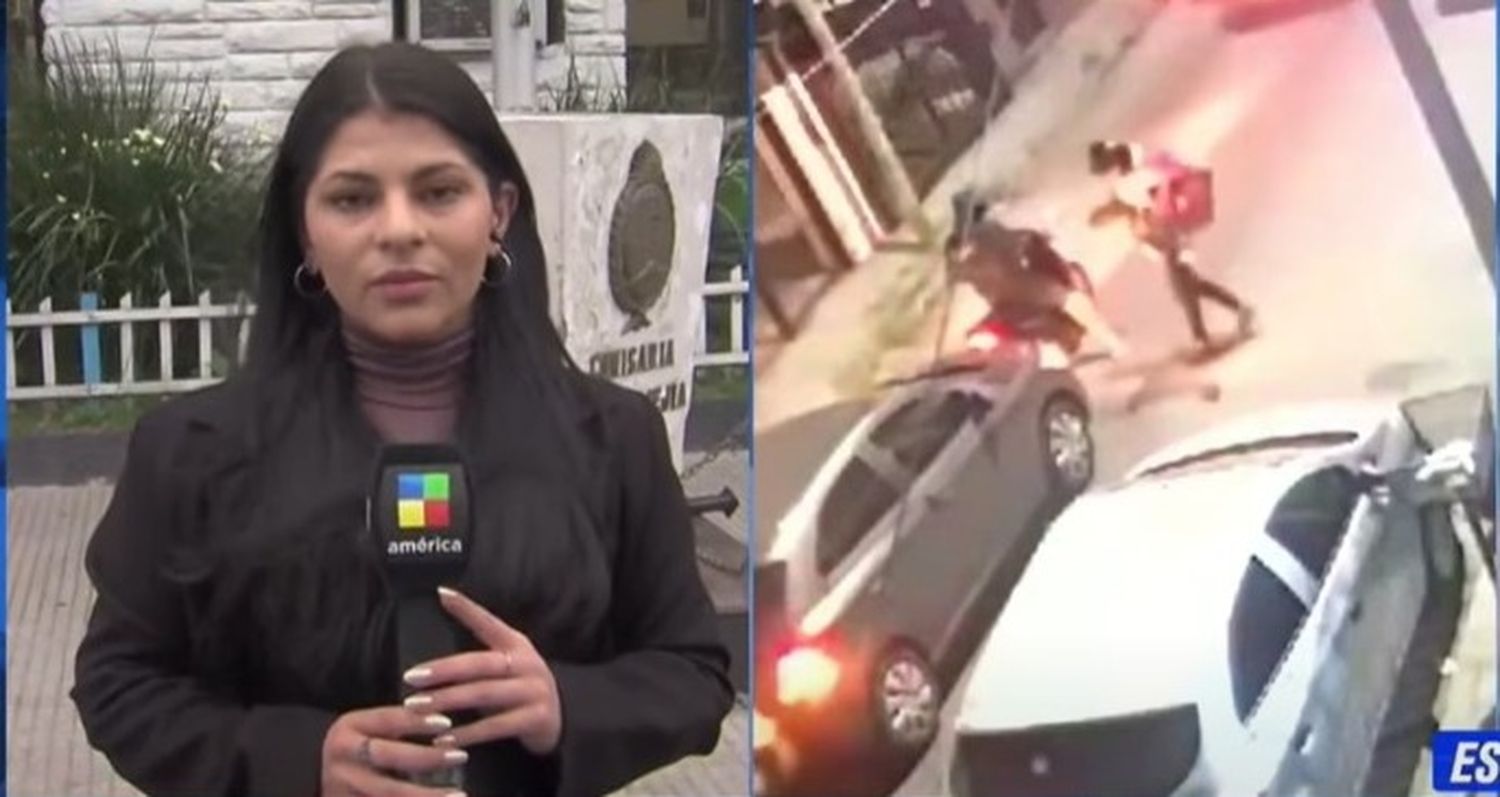 Insólito video: Así fue el descarado robo a periodistas de televisión mientras cubrían un hecho delictivo en Morón