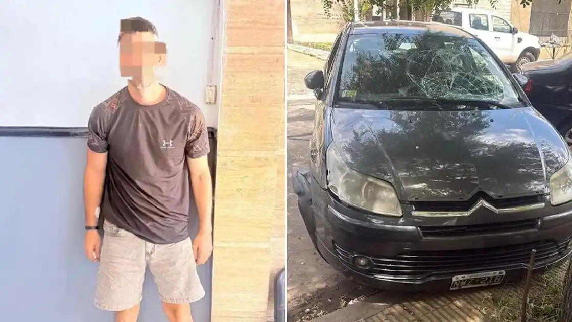 Locura en San Justo: discutió con su padre, subió con el auto a la vereda y atropelló a varias personas