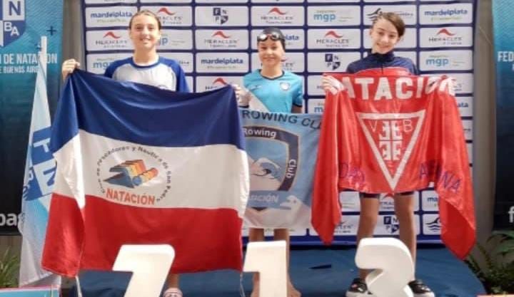 Natación: Valentina Boari  es subcampeona Nacional