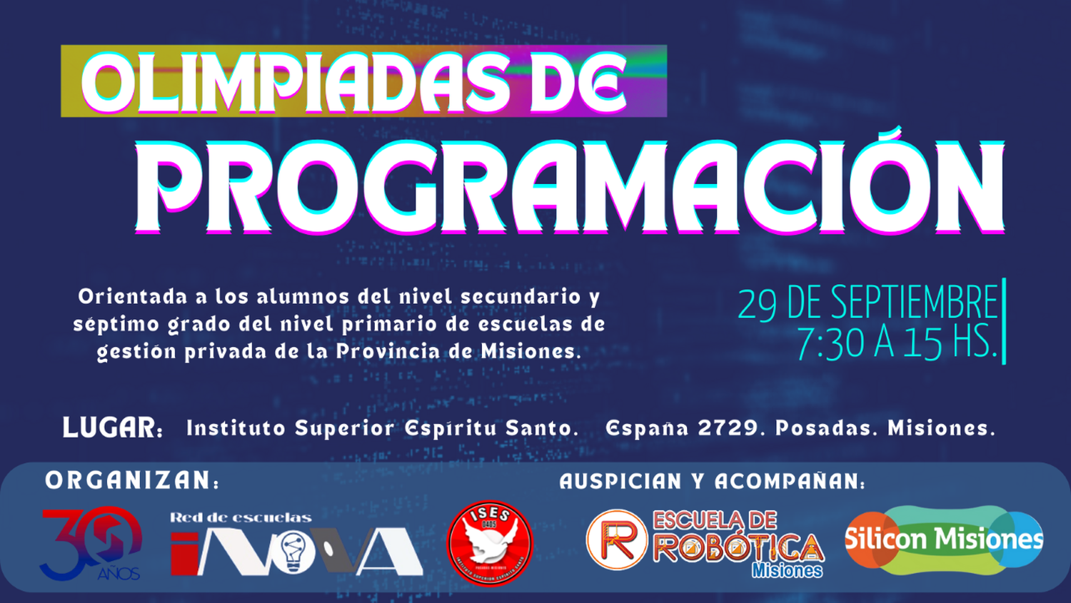 Posadas: Olimpiada de Programación