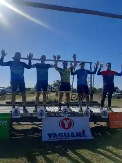 Pedalistas locales se presentaron en el Entrerriano de La Cantera