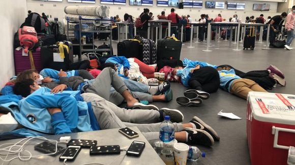 Delfina Kuttel quedó varada en México con la Selección Argentina, tras competir en el Norteamericano de Optimist