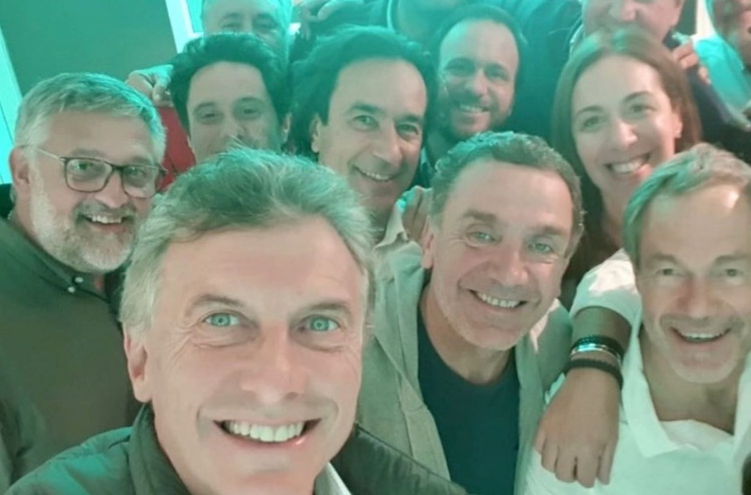 Macri sorprendió a Vidal en su retiro espiritual de Chapadmalal