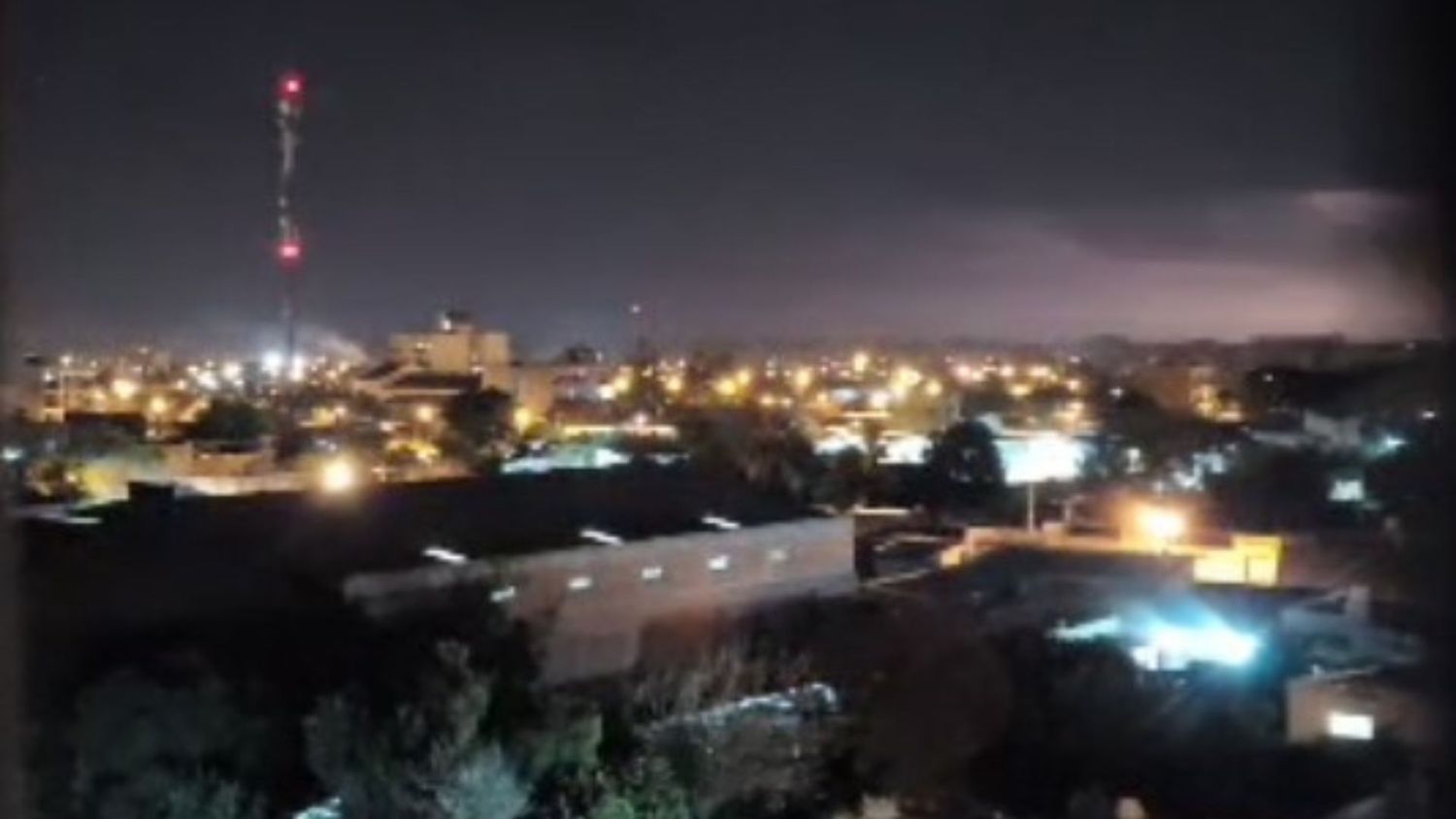 La tormenta del martes por la noche podría reiterarse en la madrugada del jueves (Foto: Red Colaborativa de Lluvias INTA San Pedro)