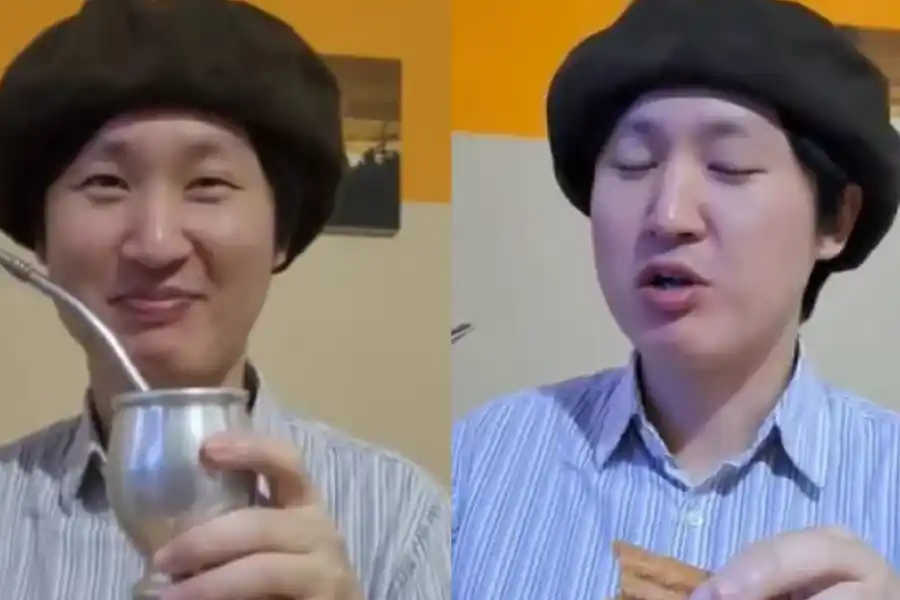 FUROR | El coreano que vive en Argentina y emociona por lo que más ama del país: “Todos pueden ser amigos”