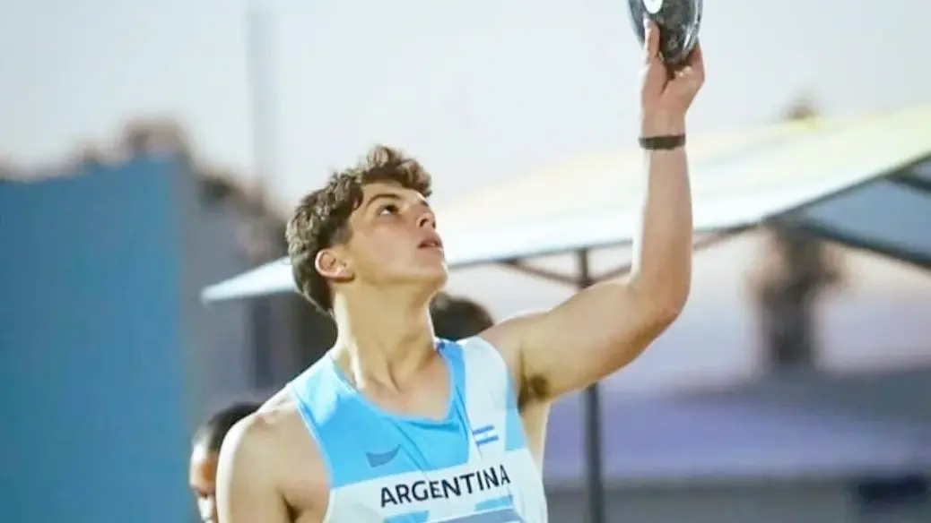 Lucas Miño, elegido Mejor Atleta Argentino U18 del 2025
