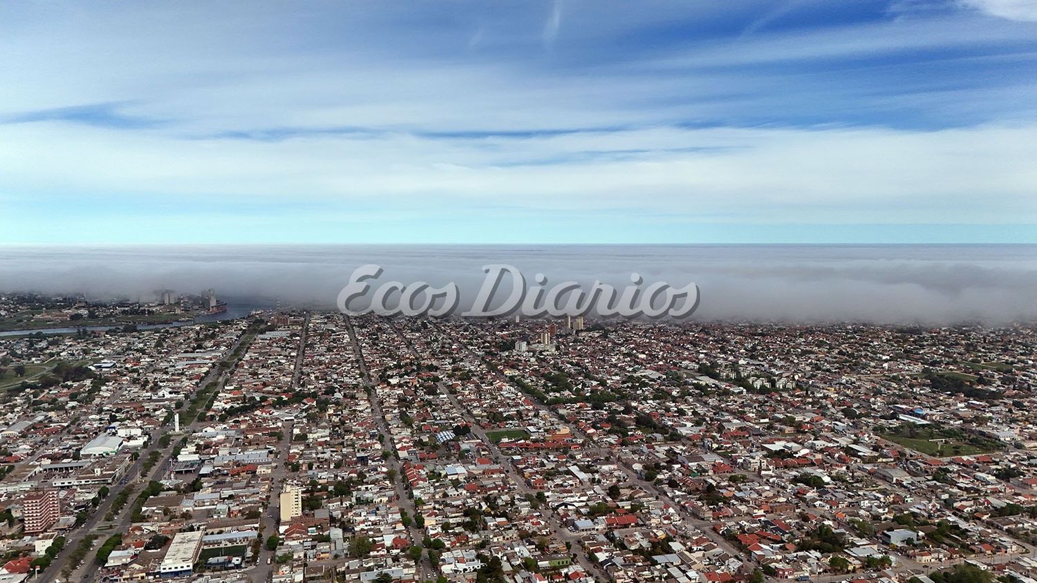 Increíbles fotos de la "bruma marina" en Necochea