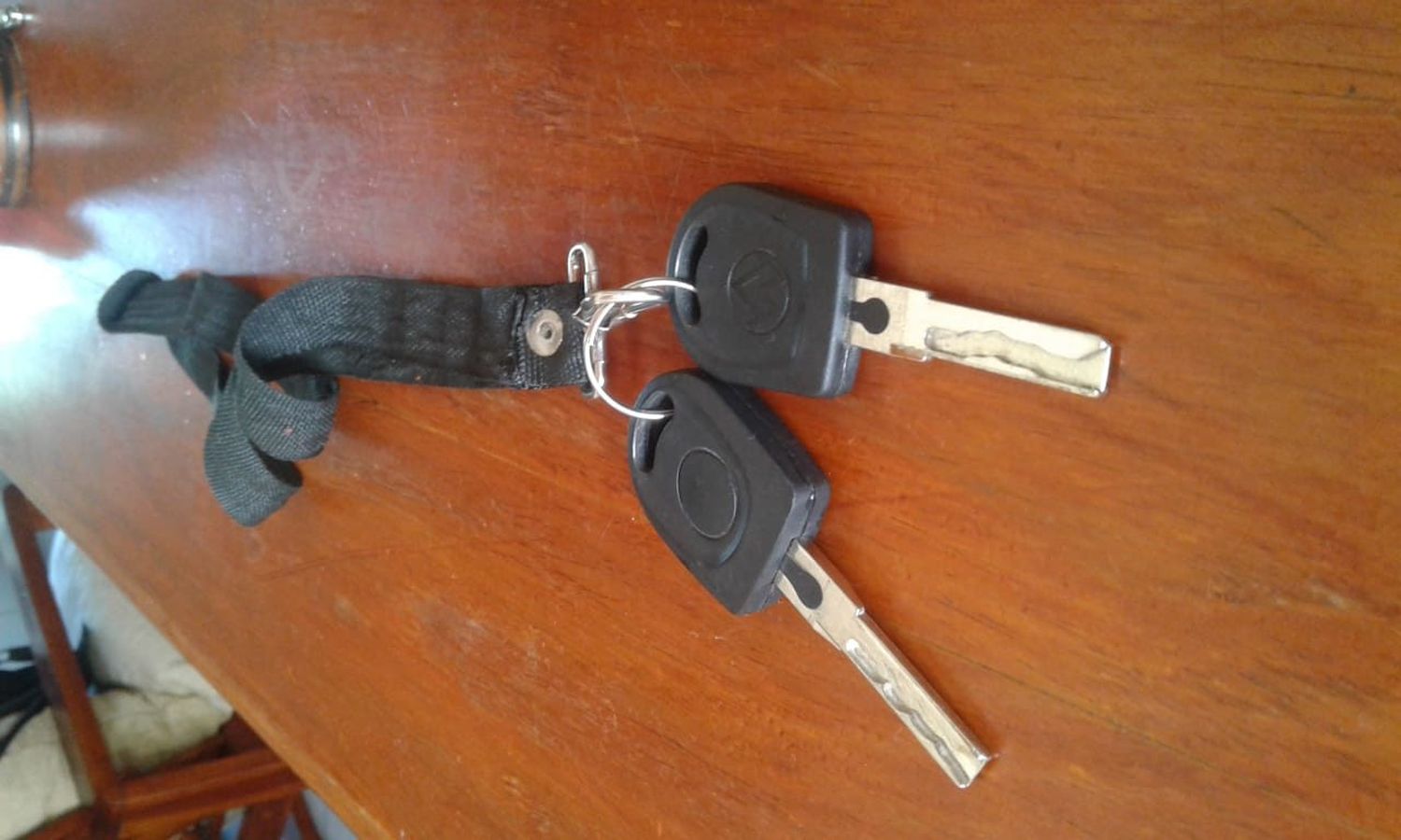 Encontraron estas llaves