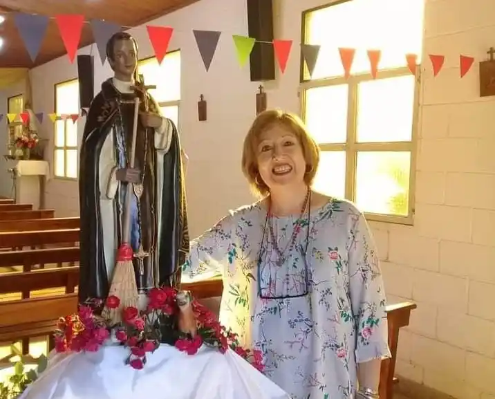 Misa en memoria de María Teresa Fantile de Alcón