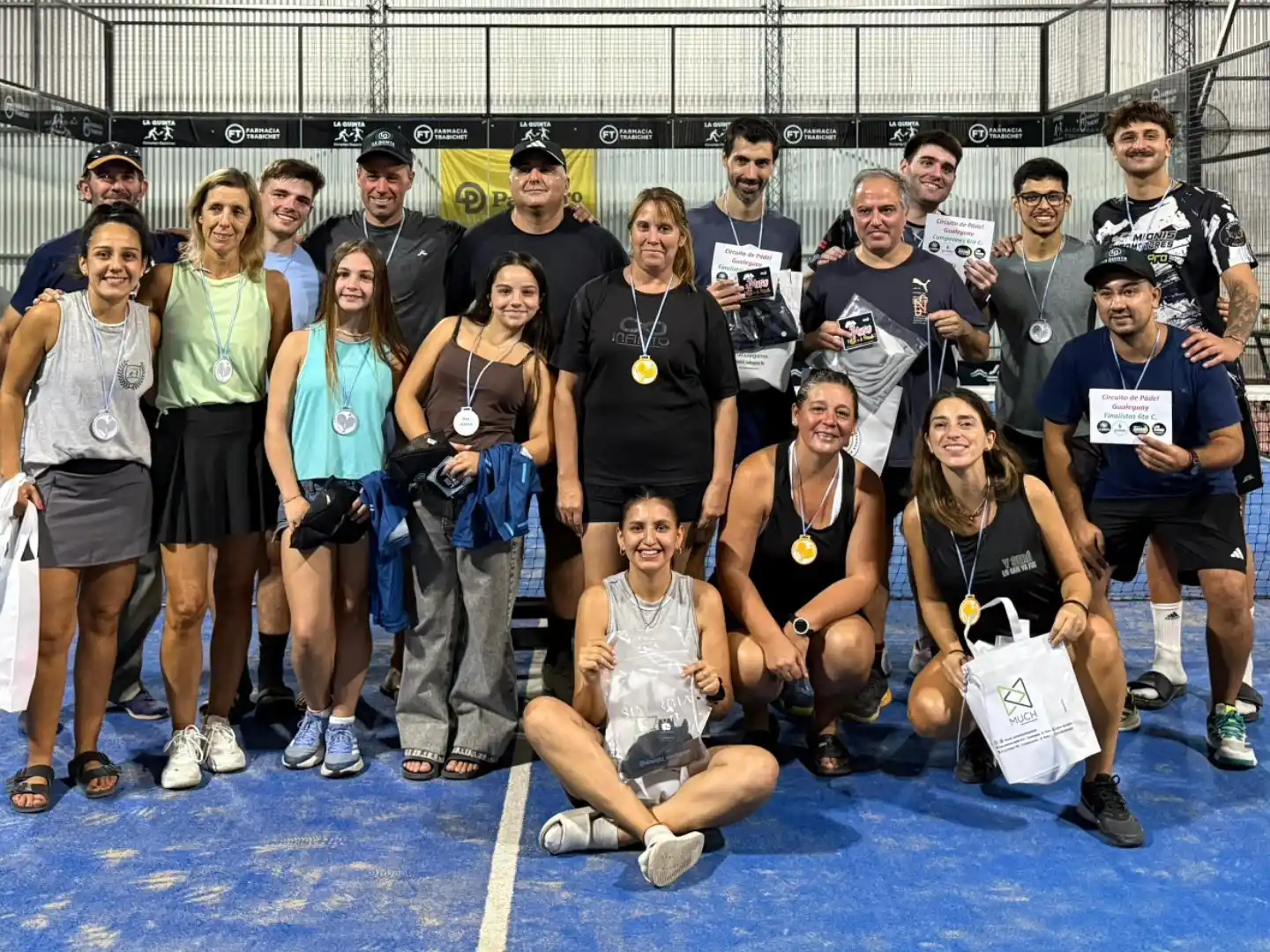 Se disputó la segunda fecha del circuito de pádel con participación de distintas categorías