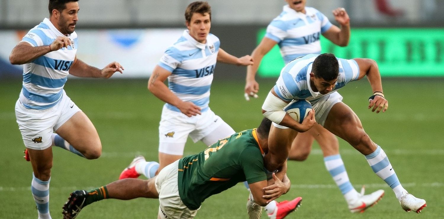 Los Pumas vs Sudáfrica.