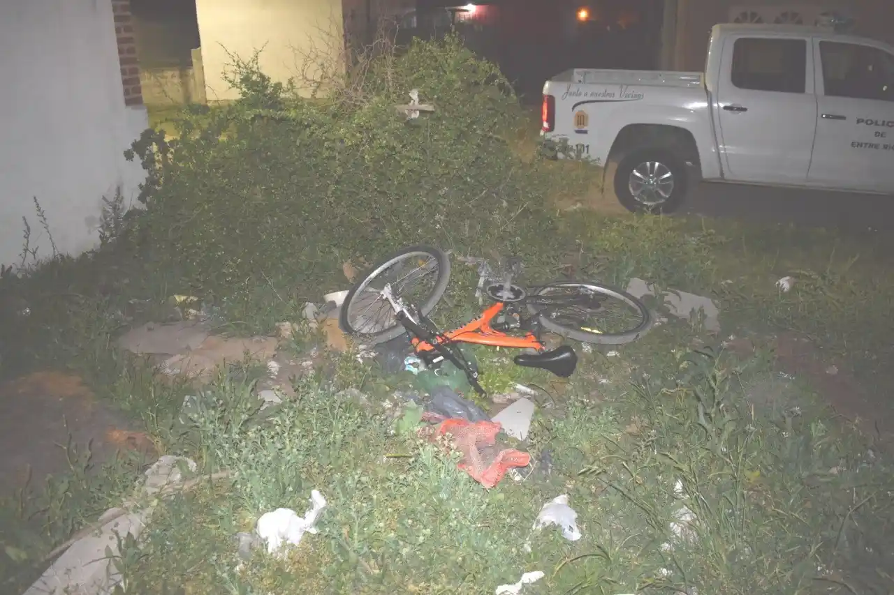Atraparon a un ladrón que poco antes había sustraído una bicicleta