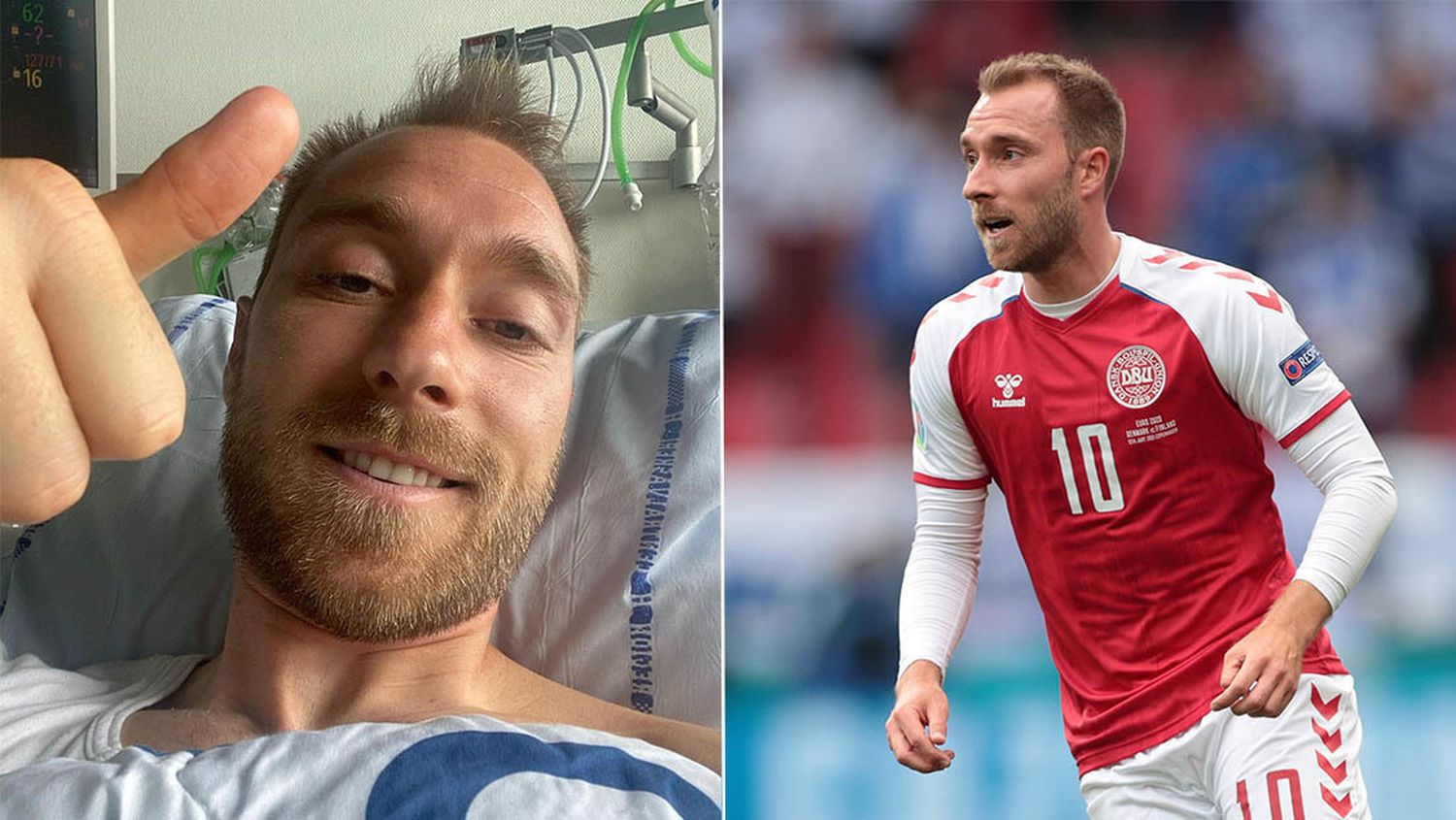 Christian Eriksen volvió a entrenar tras sufrir un paro cardíaco