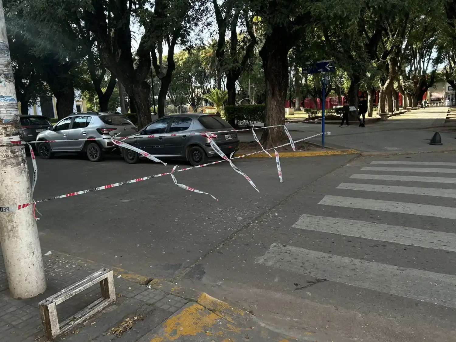 Mitre al 400 cortada por trabajos