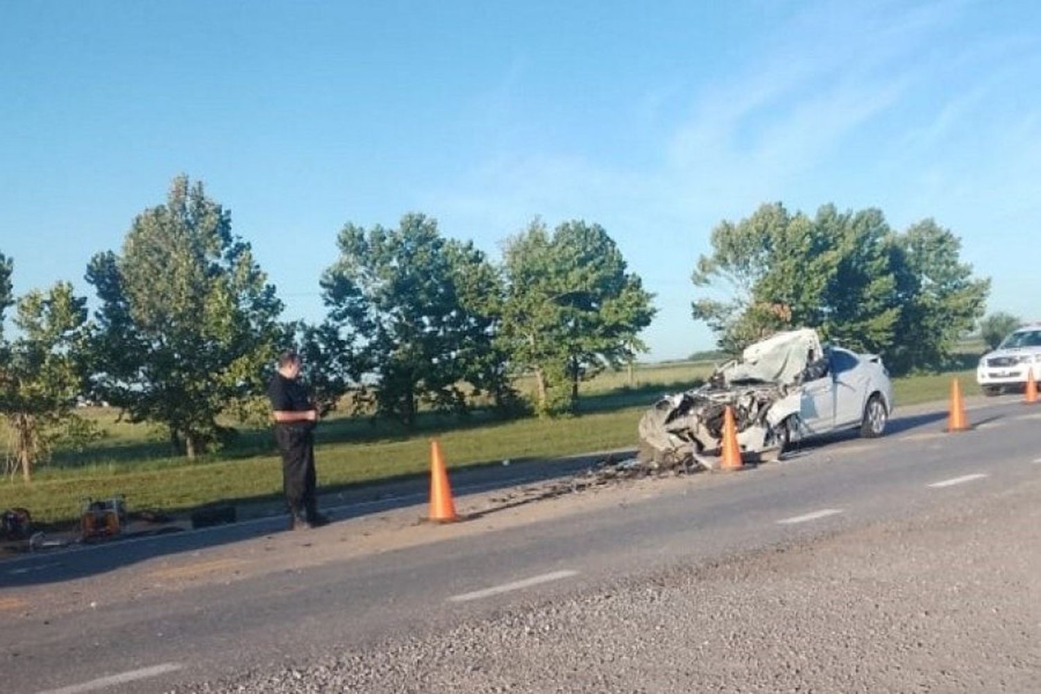 Tragedia en Ruta Nacional 34: una persona fallecida tras el choque entre un auto y un camión