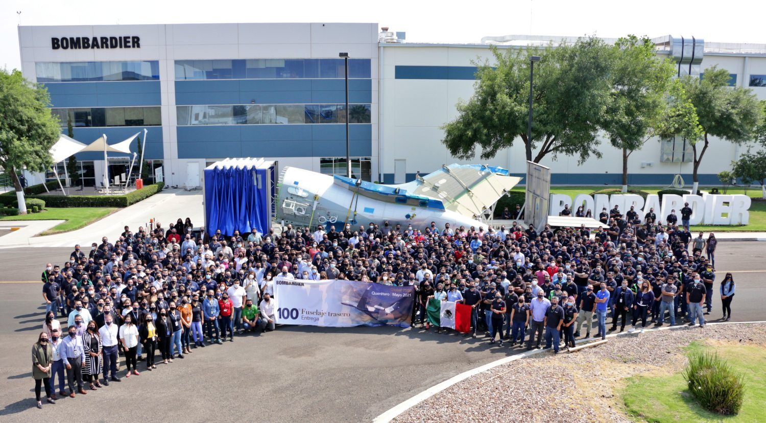 La planta de Bombardier en Querétaro cumple 15 años