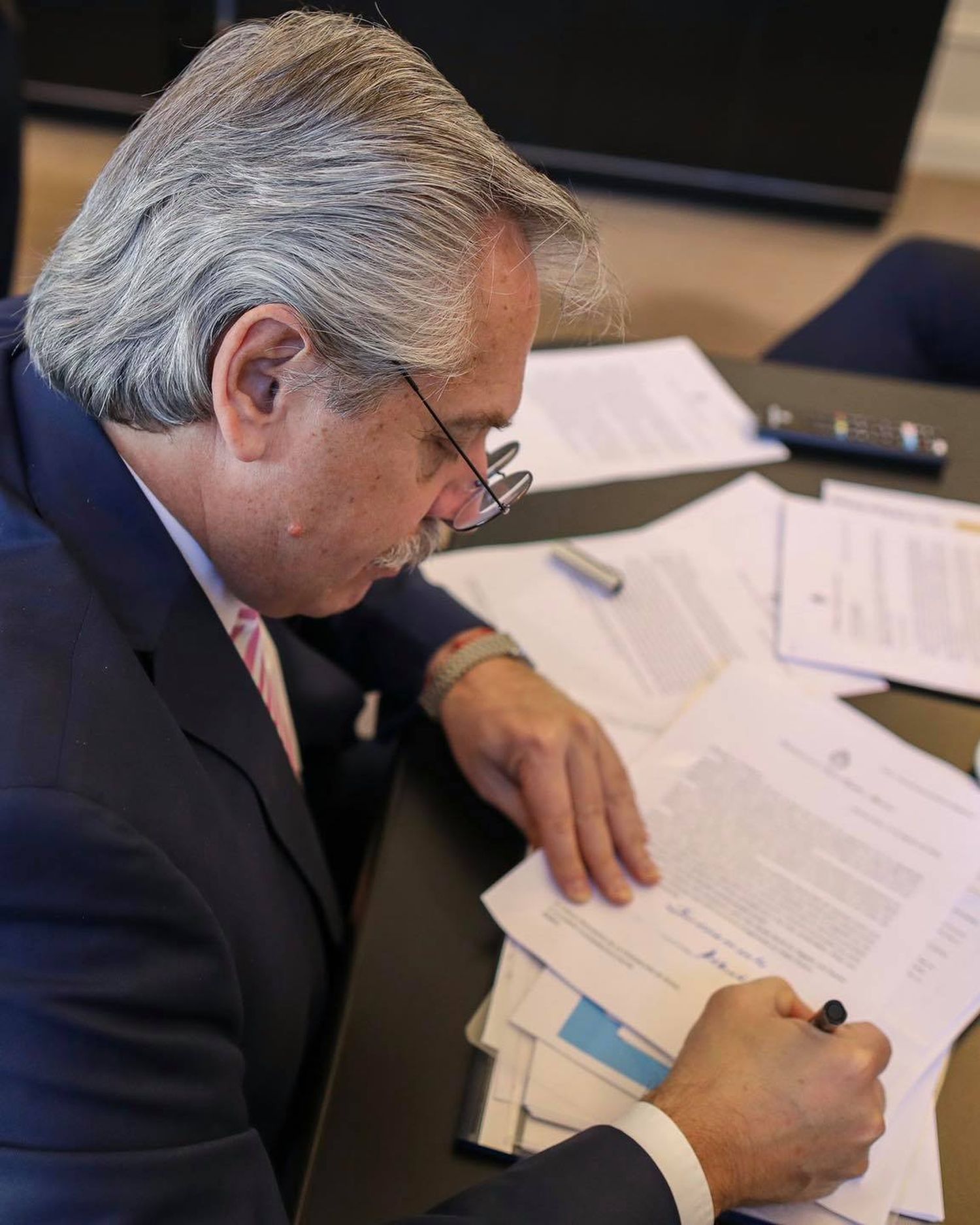 «Estamos en condiciones de que esta vez se convierta en ley», indicó Fernández sobre el aborto