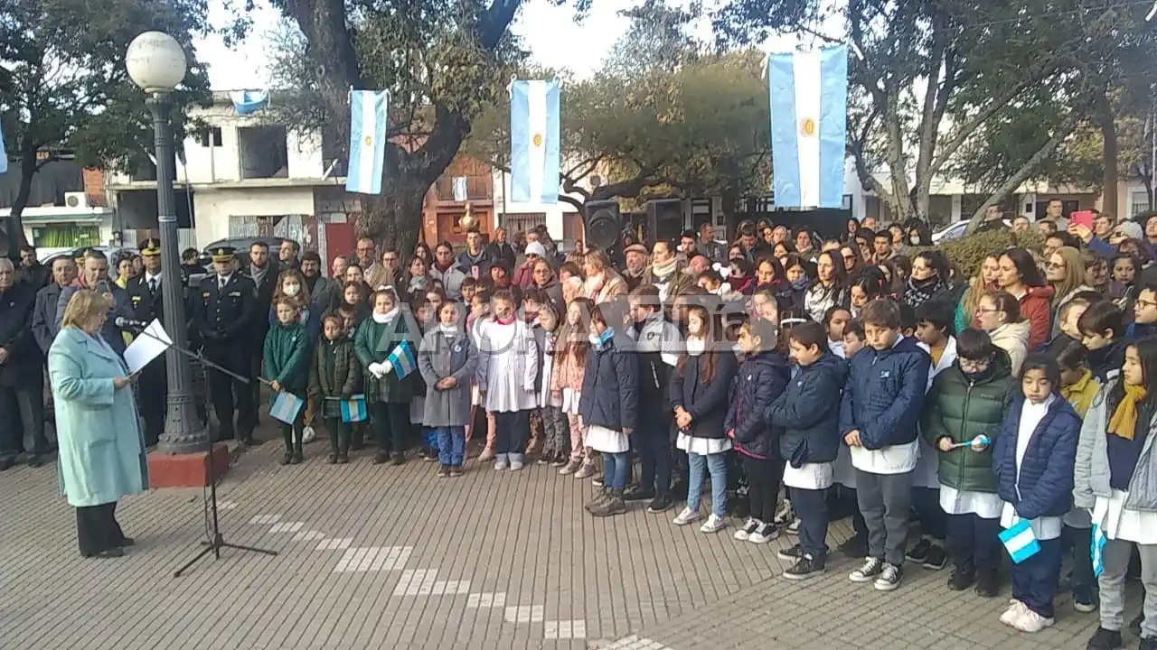 Día de la Bandera: se recordó la figura de Manuel Belgrano y se tomó la promesa de Lealtad