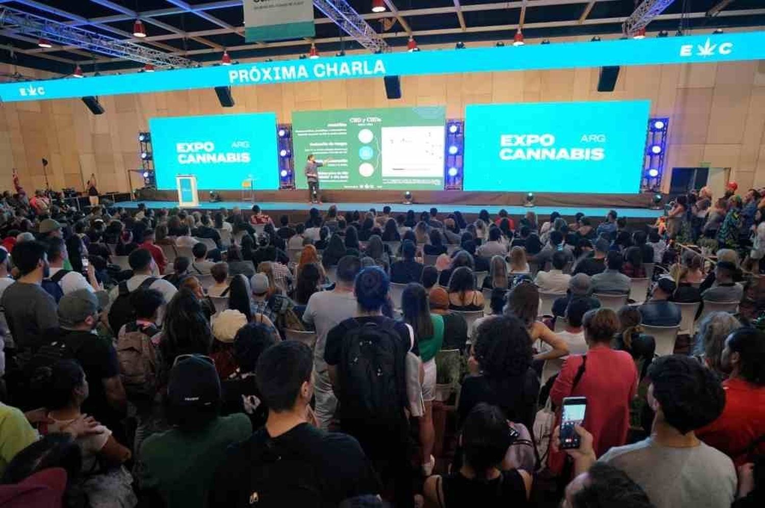 La Expo Cannabis se consolidó como el evento más importante y convocante de cannabis de la región. Foto: Gentileza.