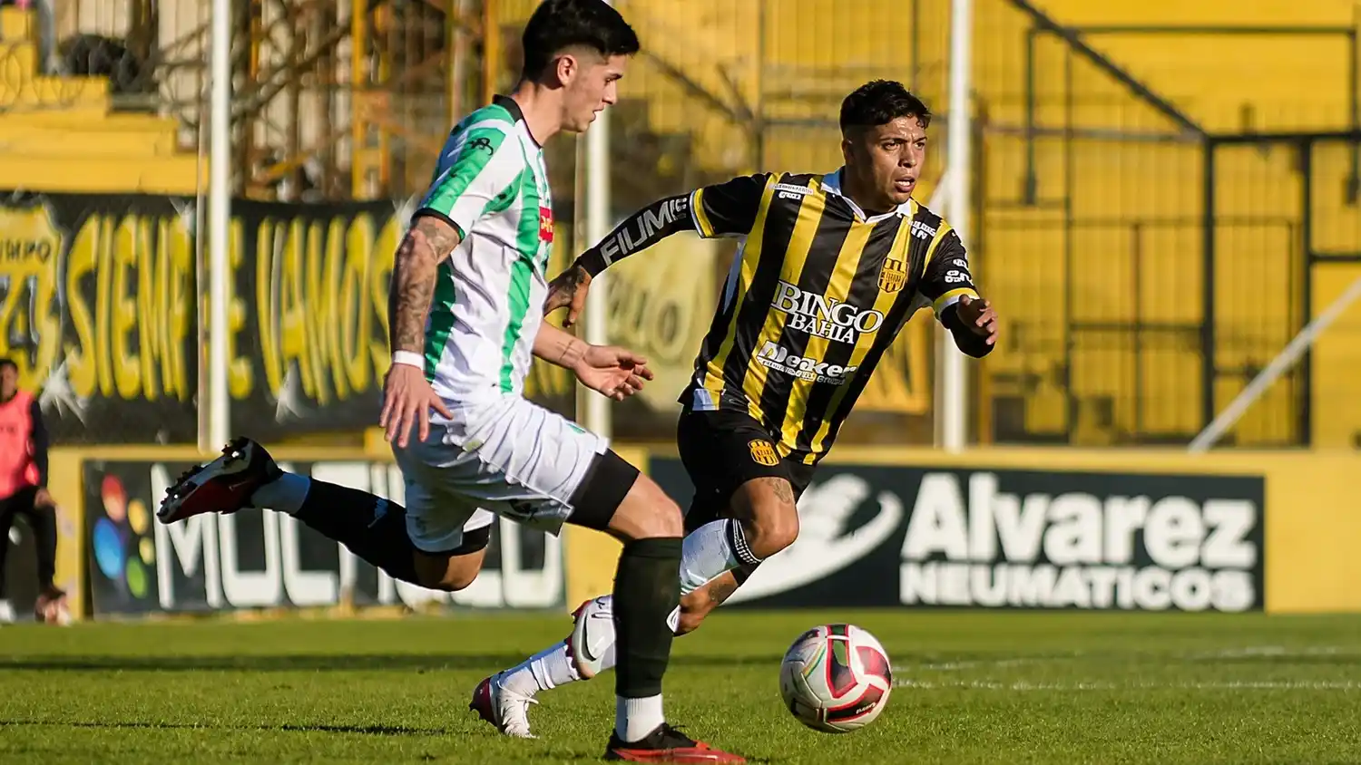 El equipo marplatense se trae un importante punto desde Bahía Blanca. Foto: La Nueva.