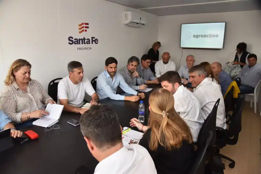 Pullaro reunió a su gabinete en Agroactiva