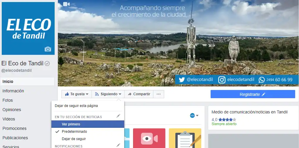 ¿Cómo recibir mejor las noticias en Facebook?