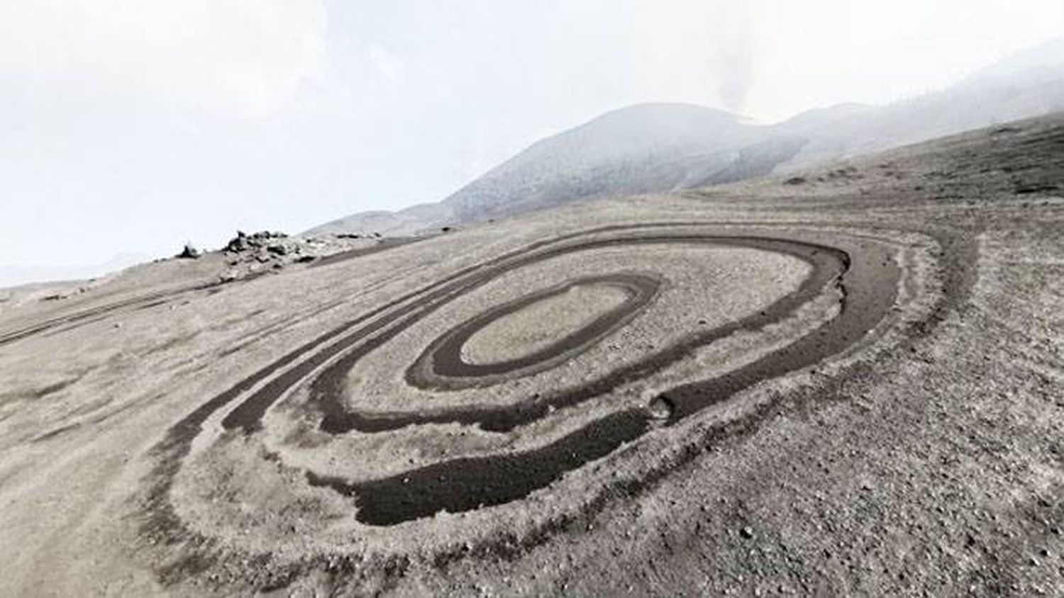 ¿Qué son estas marcas circulares que está dibujando el volcán de La Palma?