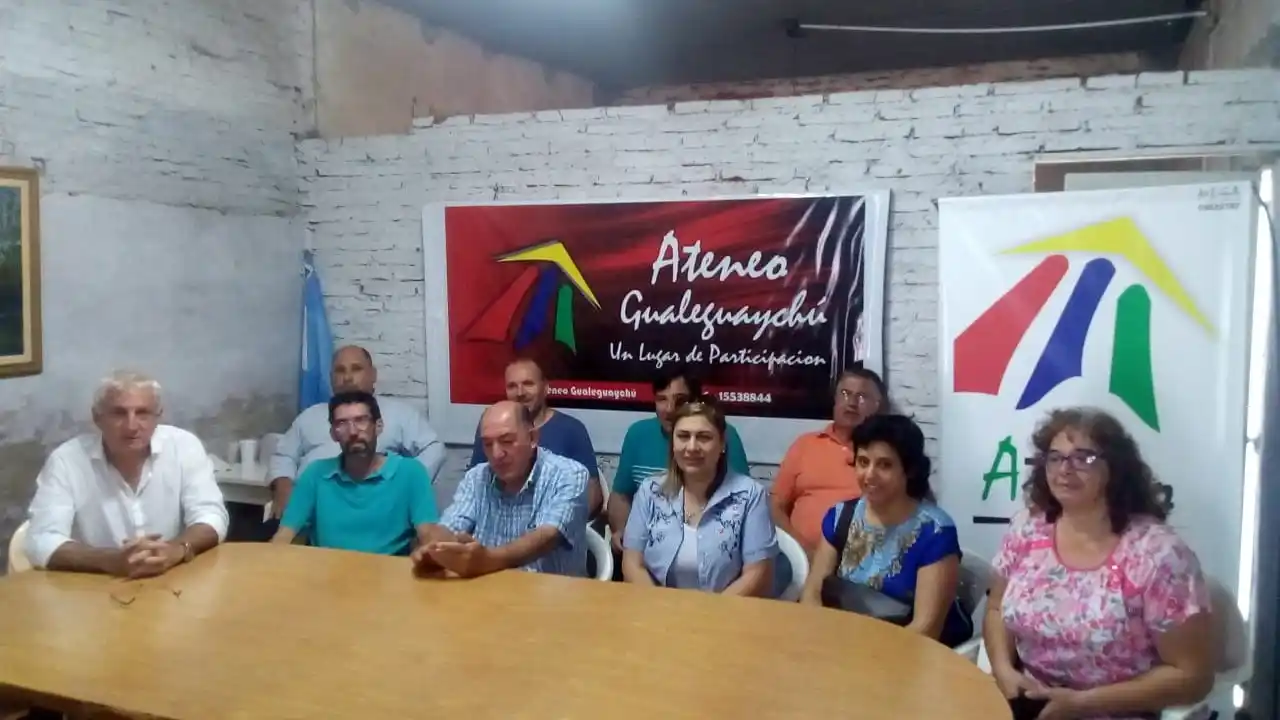 Se presentó el Frente Vecinal Gualeguaychú con  Daniel Arias como Presidente del espacio