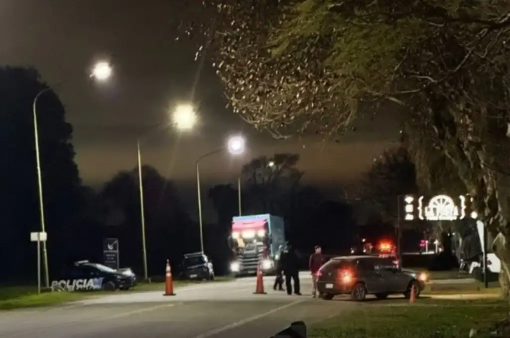 Policía atropellado en operativo de control