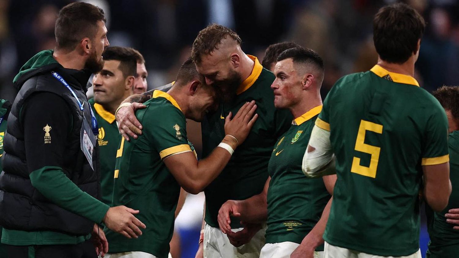 Los Springboks derrotaron a Francia a pura defensa y ante Inglaterra van por otra final del mundo.