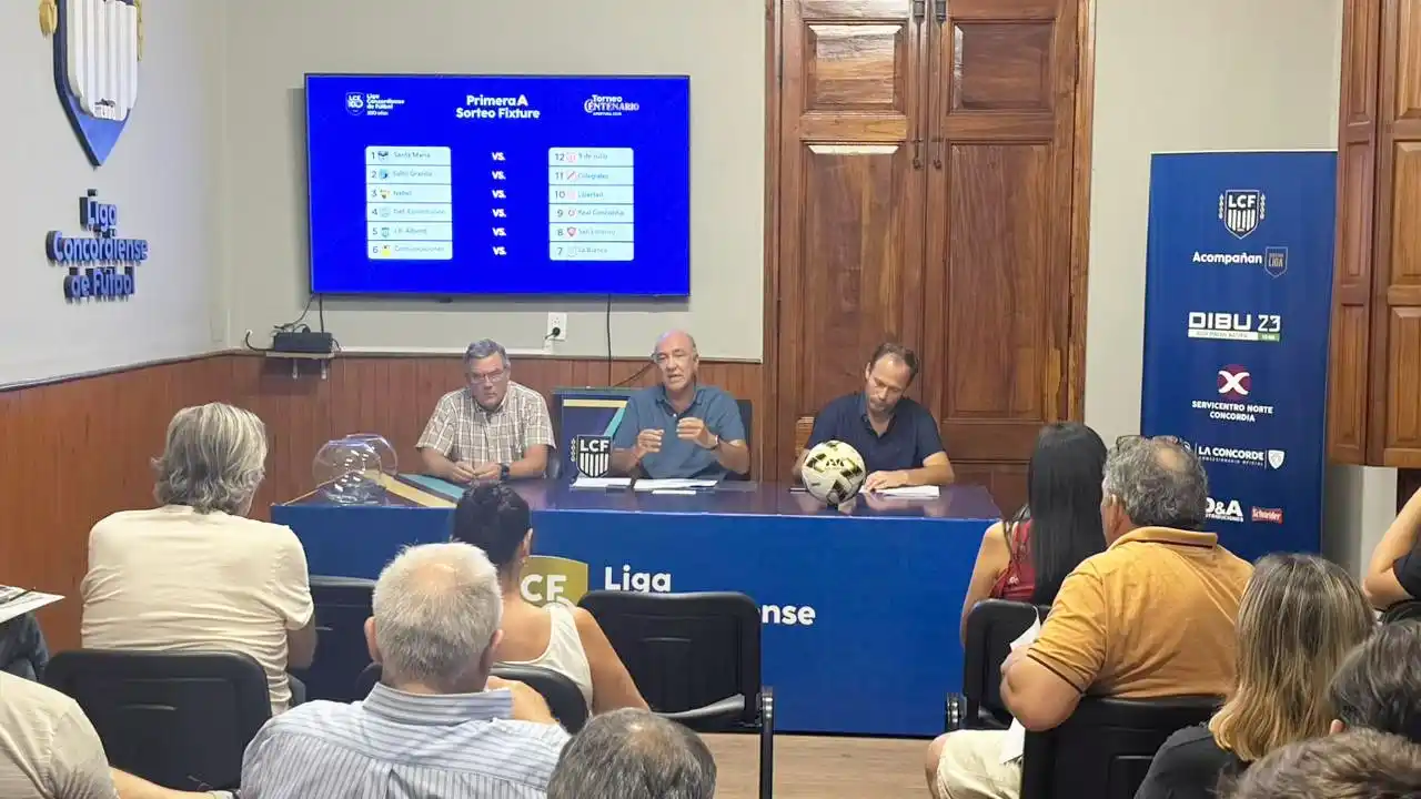 Los torneos «Centenario» de la Liga Concordiense de Fútbol, ya conocen su fecha inicial
