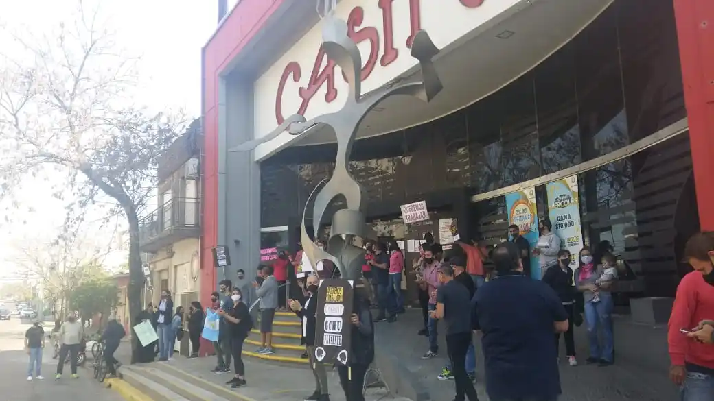 Los empleados de Casinos reclaman por una pronta reapertura bajo un protocolo