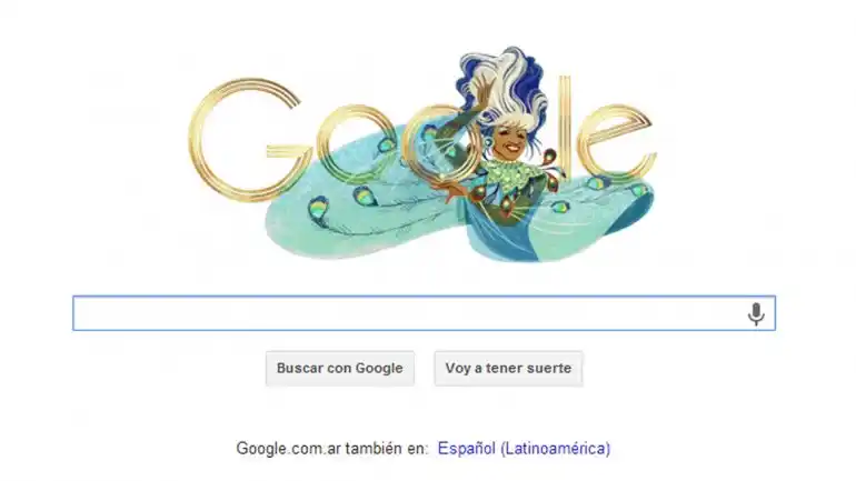 Google homenajea a Celia Cruz