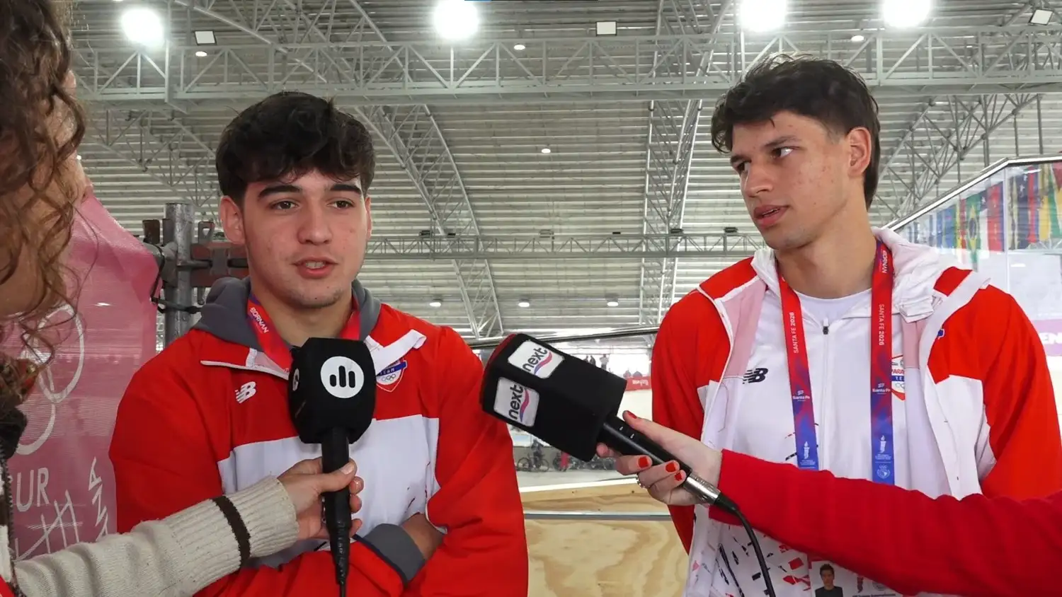 Facundo (izq) y Martín (der)