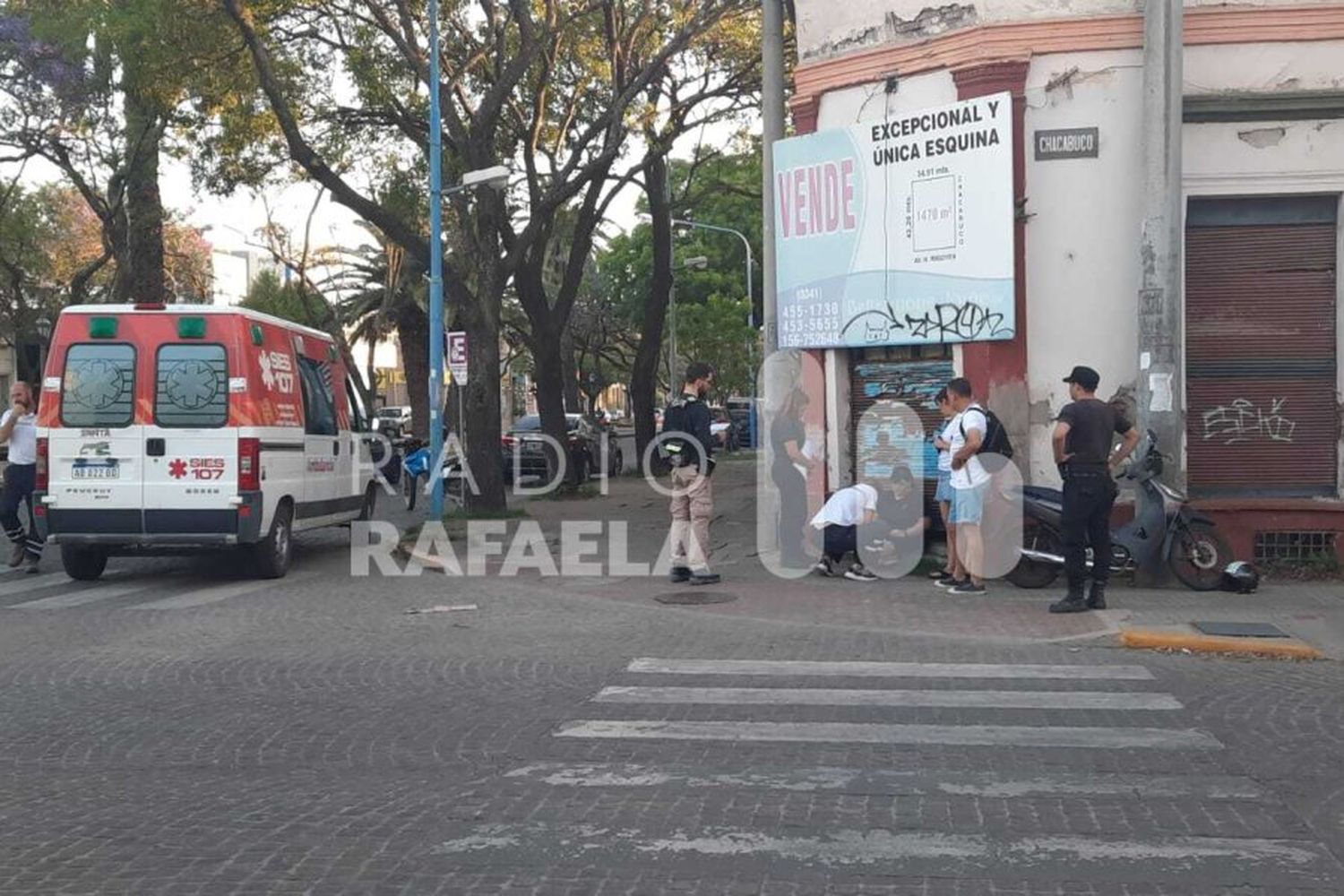 Accidente de tránsito en Barrio San Martín
