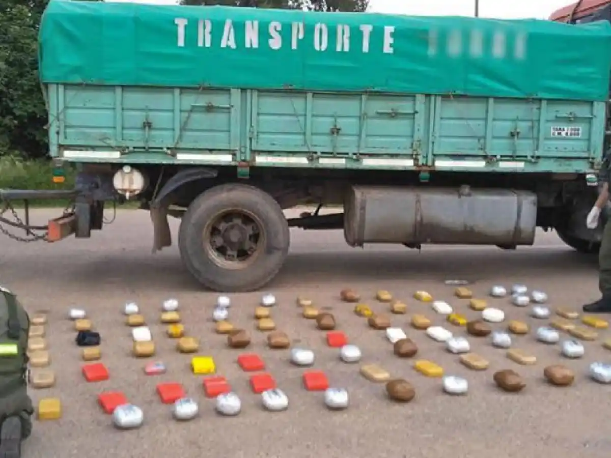 Salta: secuestraron 75 kilos de drogas que venían a Córdoba 